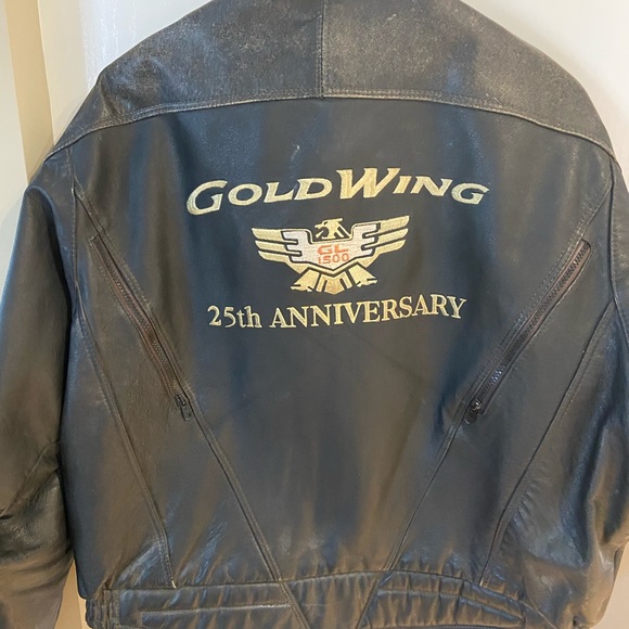 XL Honda Goldwing Leather Riding Jacket - Picture 2 of 3